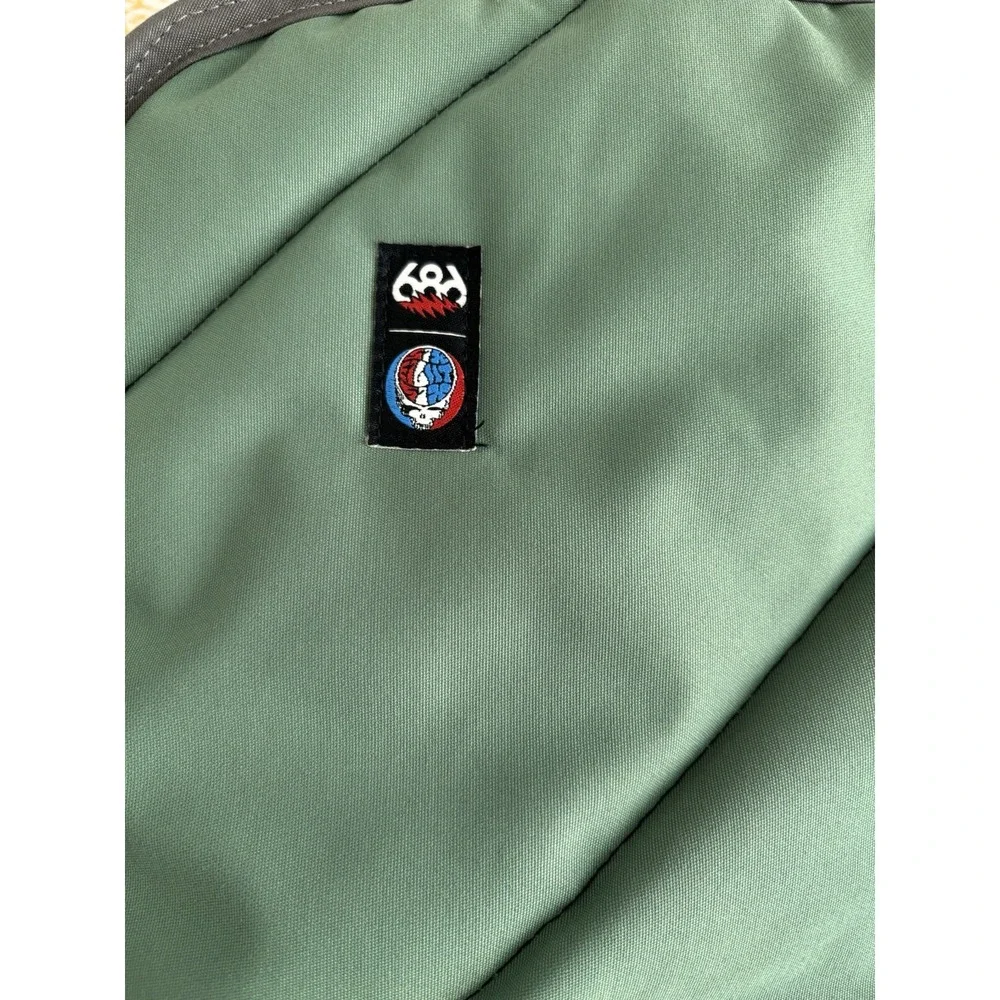 Grateful Dead Terrapin Sunshine Water Resistant PONCHO Poly Shell Hooded RARE